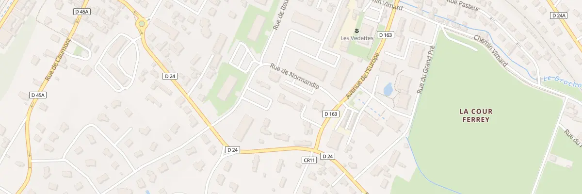 Plan du 2 Rue de Normandie à Houlgate