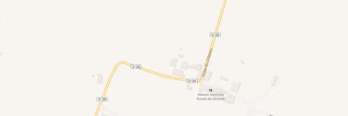 Plan du 1303 Rte du Château à Gironde-sur-Dropt