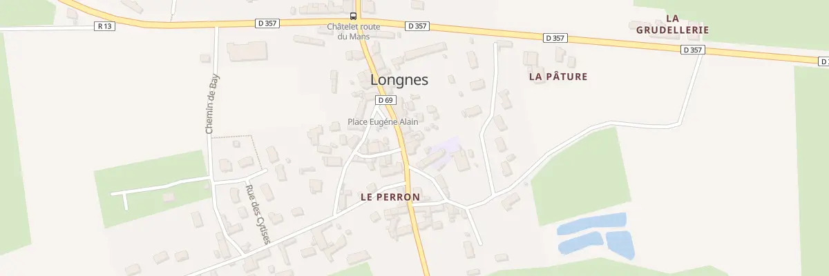 Plan du 18 Rue des Buretiers à Longnes