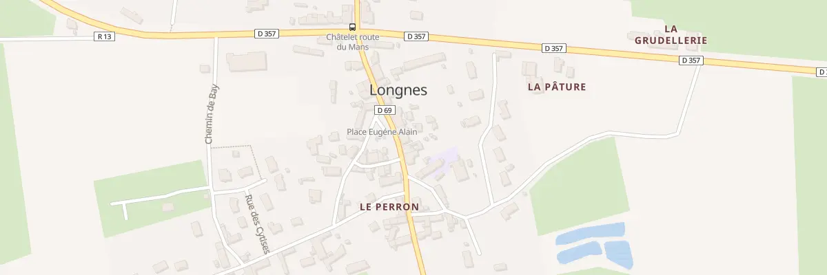 Plan du 14 Rue des Buretiers à Longnes
