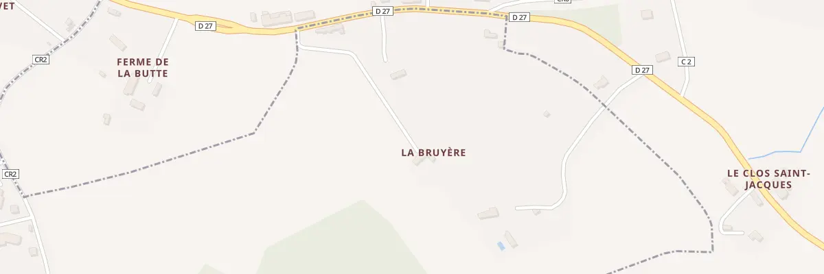 Plan du 5050 Ham de la Bruyere à Brucourt
