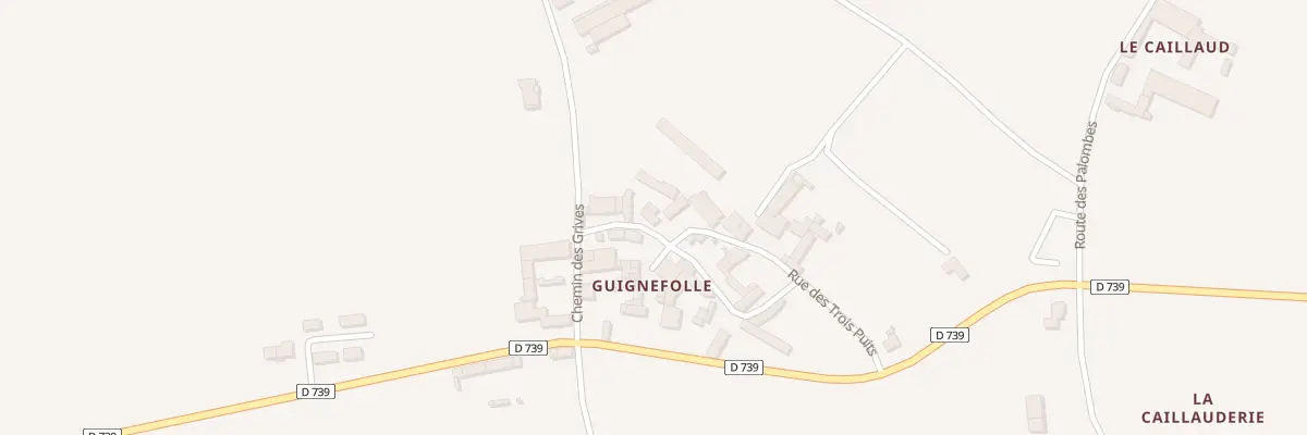Plan du 14 Rue des Trois Puits à Verdille