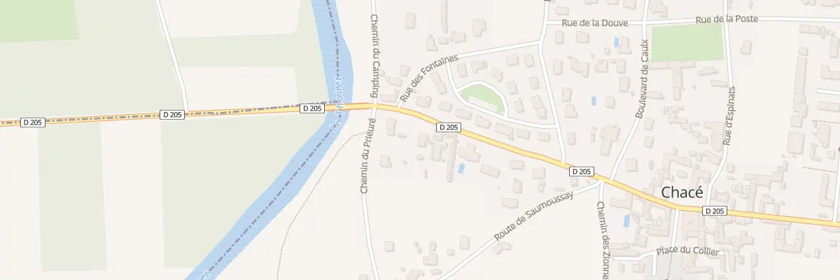 Plan du 22 Rue du Thouet à Bellevigne-les-Châteaux