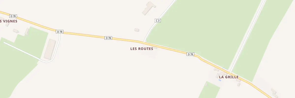 Plan du 3575 Rte des Trois Mares à Hotot-en-Auge