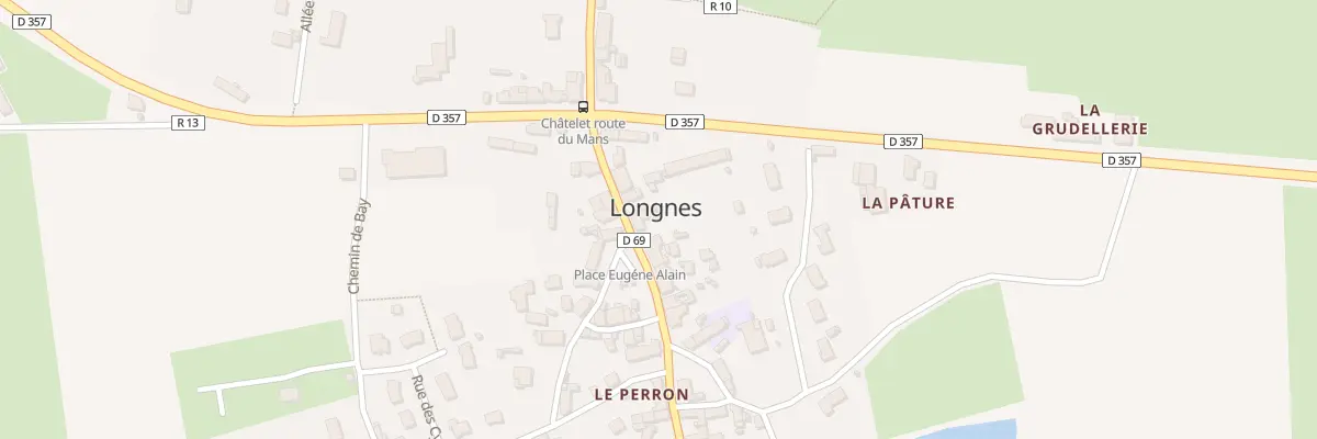 Plan du 8 Rue des Buretiers à Longnes
