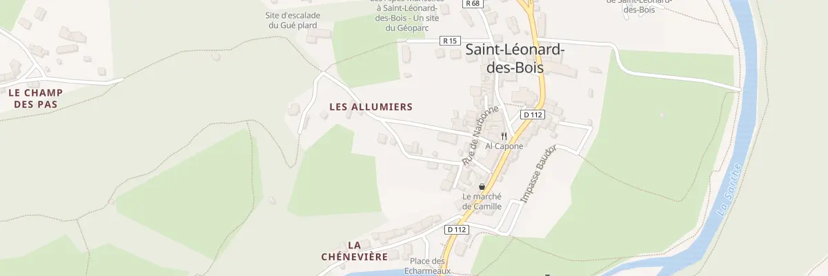 Plan du 11 Rue de Narbonne à Saint-Léonard-des-Bois