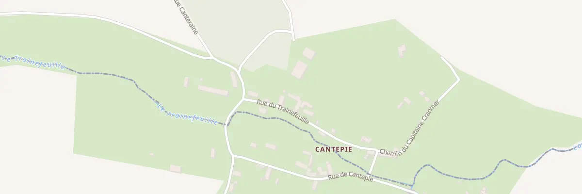 Plan du 3 Rue du Trainefeuille à Morteaux-Coulibœuf
