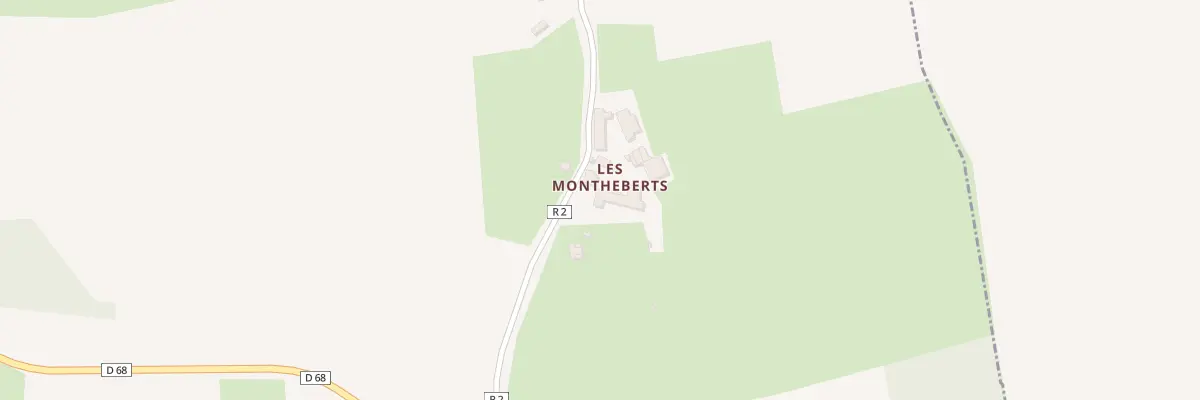 Plan du 1 Le Monthebert à Tassillé