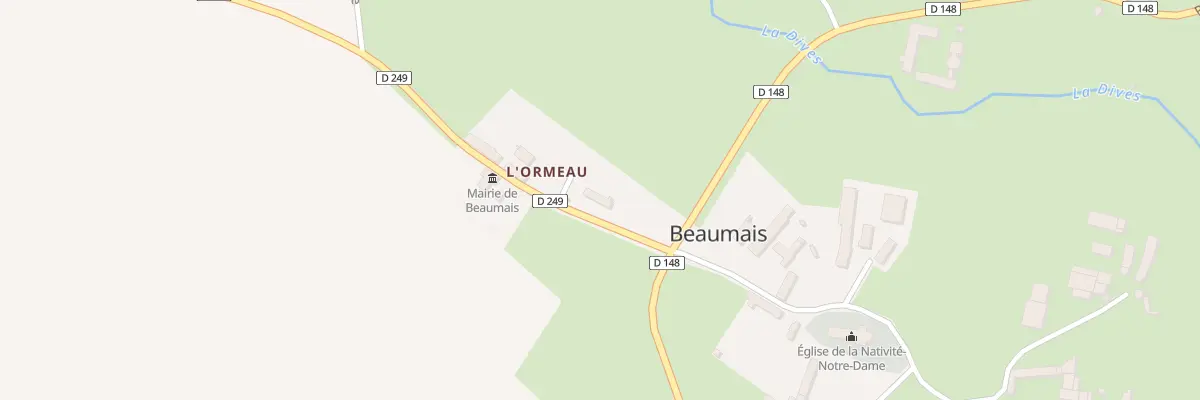 Plan du 5029 Rue de l’Ormeau à Beaumais