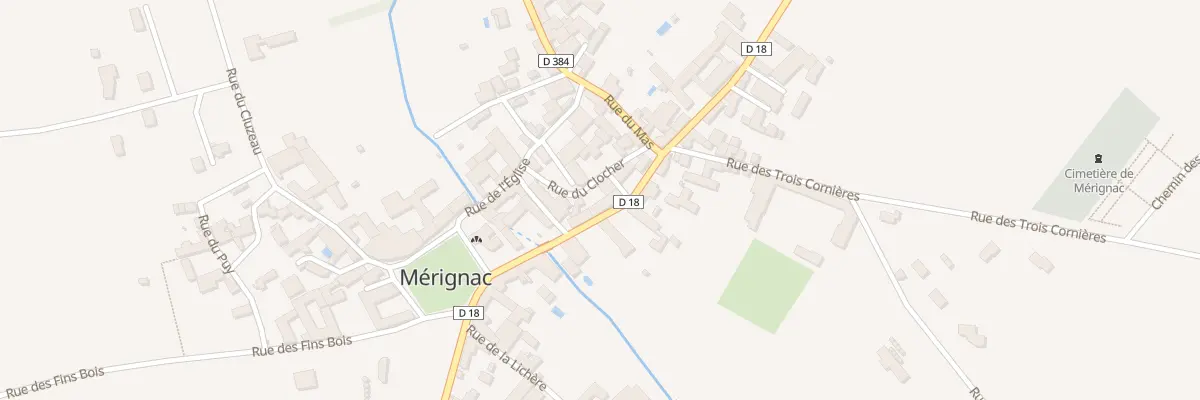 Plan du 1 Rue de l’Angoumois à Mérignac
