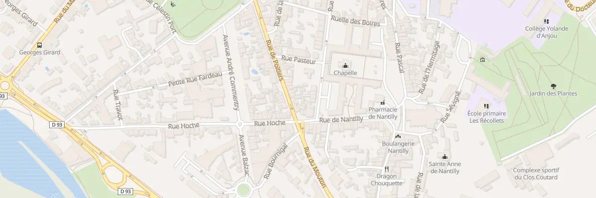 Plan du 10B Rue de Poitiers à Saumur