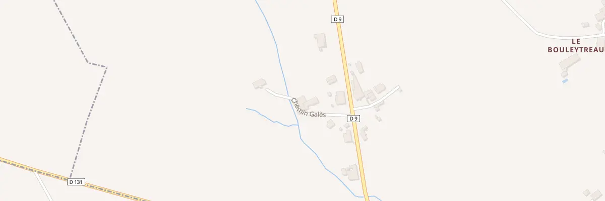 Plan du 6 Gales à Camiran