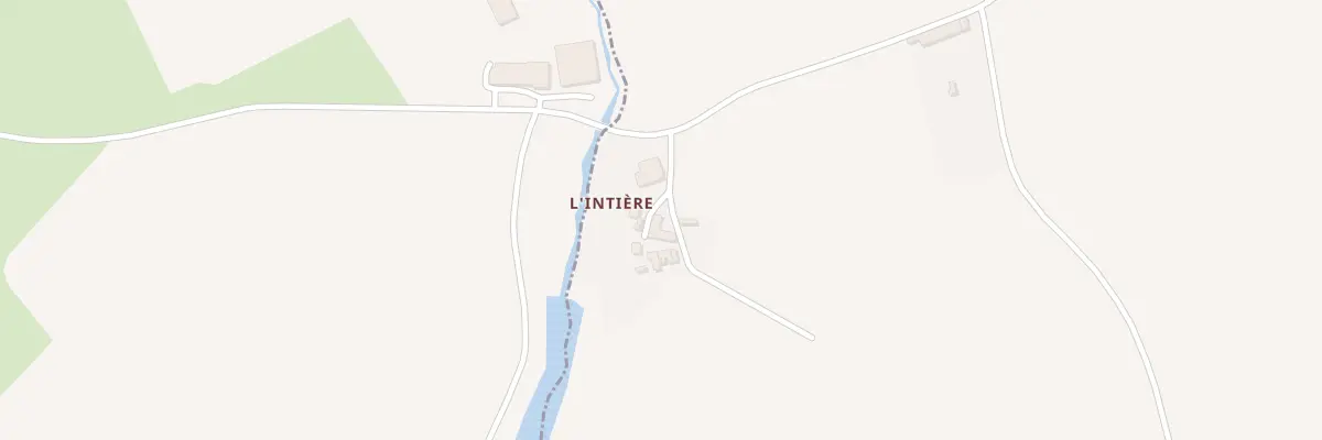 Plan du 2 Lintière à Thénezay
