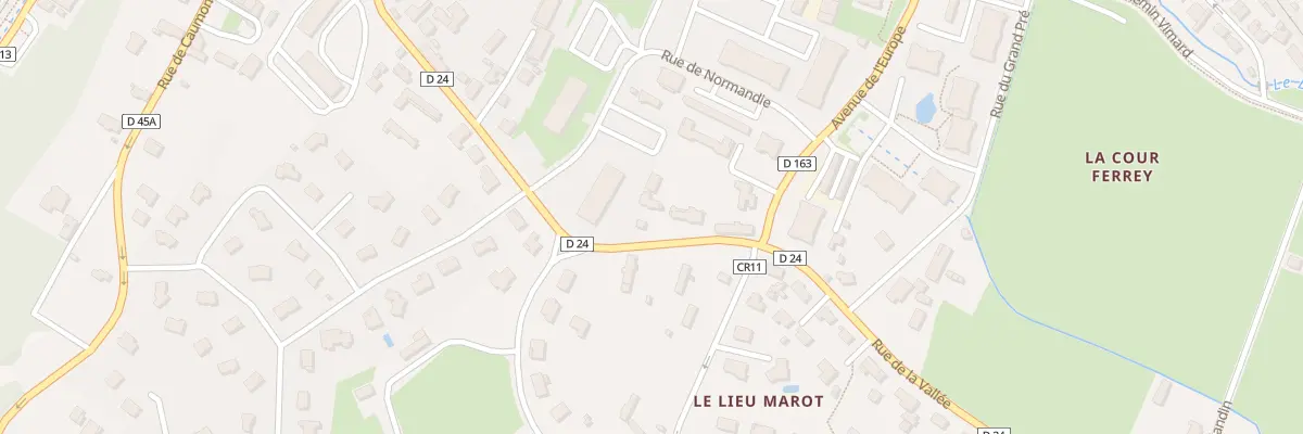 Plan du 19B Rue de la Vallée à Houlgate