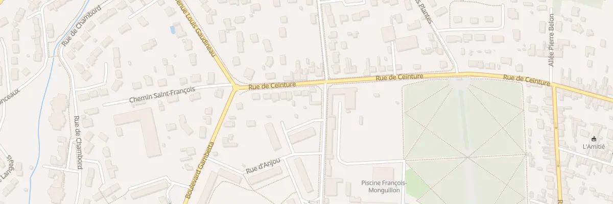 Plan du 69 Rue de Ceinture à La Flèche