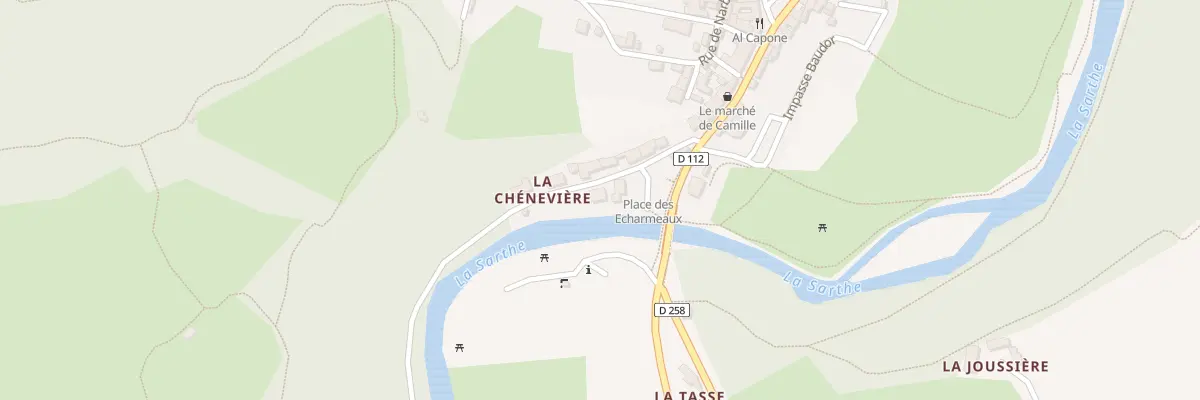 Plan du 2 Rue de la Vallée à Saint-Léonard-des-Bois