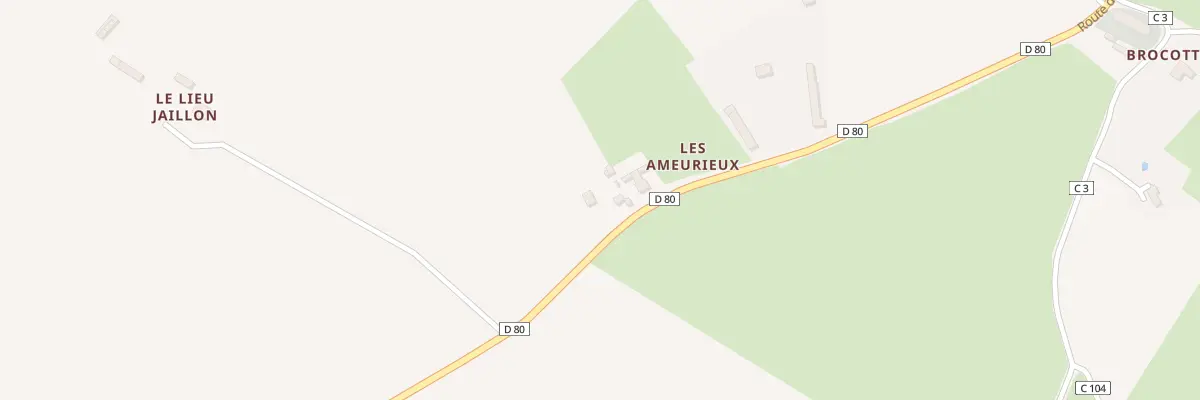 Plan du 1153 Rte des Douets à Hotot-en-Auge