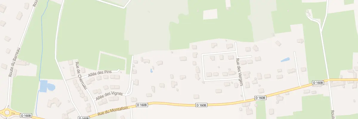 Plan du 92 Rue du Montafoin à La Flèche