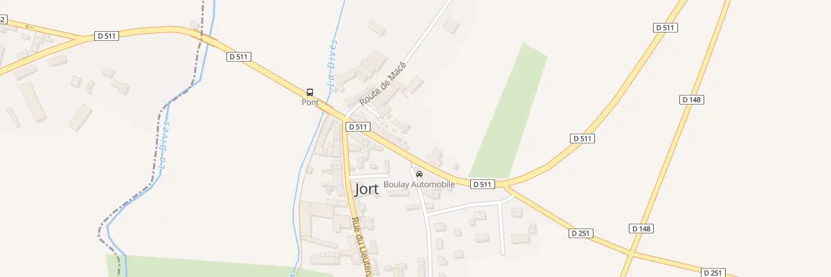 Plan du 22 Rue des Ponts à Jort