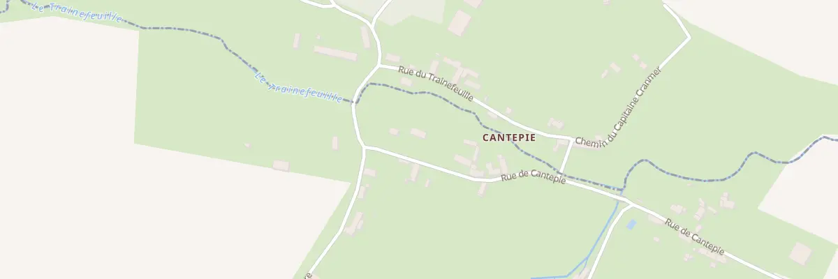 Plan du 5040 Rue de Cantepie à Beaumais