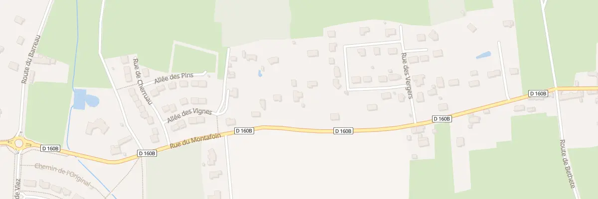 Plan du 96 Rue du Montafoin à La Flèche