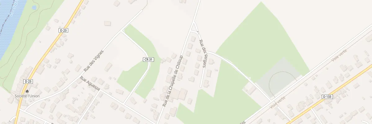 Plan du 12 Rue de la Chapelle De Chiloup à Malicorne-sur-Sarthe