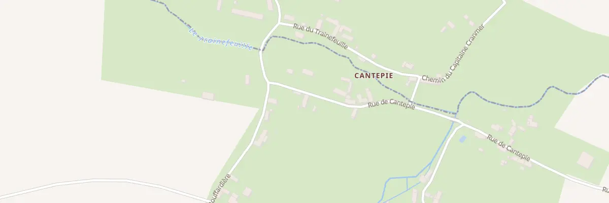 Plan du 5035 Rue de Cantepie à Beaumais