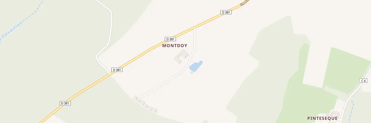 Plan du 869 Rte de Montdoy à Lagrange