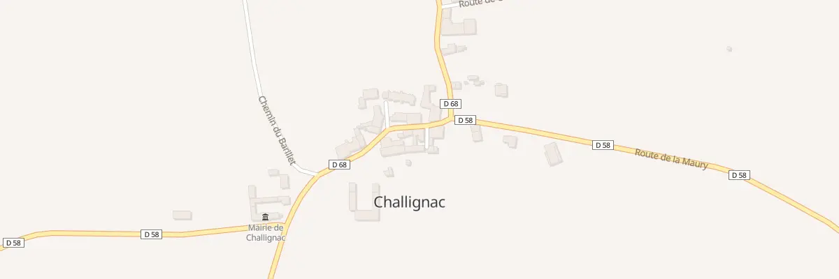 Plan du 2 Imp de la Forge à Challignac