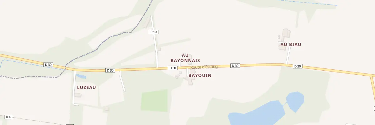 Plan du 5046 Au Bayonnais à Lias-d’Armagnac