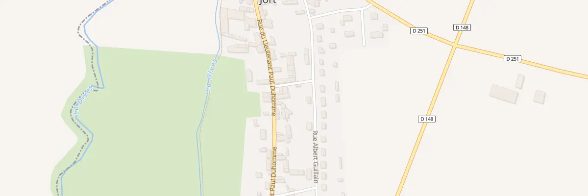 Plan du 32 Rue Lieutenant Paul Duhomme à Jort