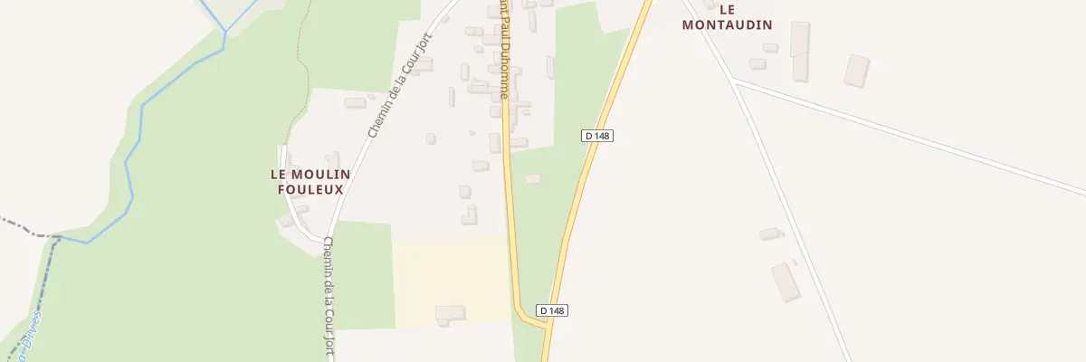 Plan du 70 Rue Lieutenant Paul Duhomme à Jort