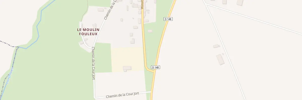 Plan du 74 Rue Lieutenant Paul Duhomme à Jort