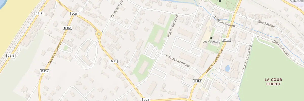 Plan du 2 Rue de Beuzeval à Houlgate