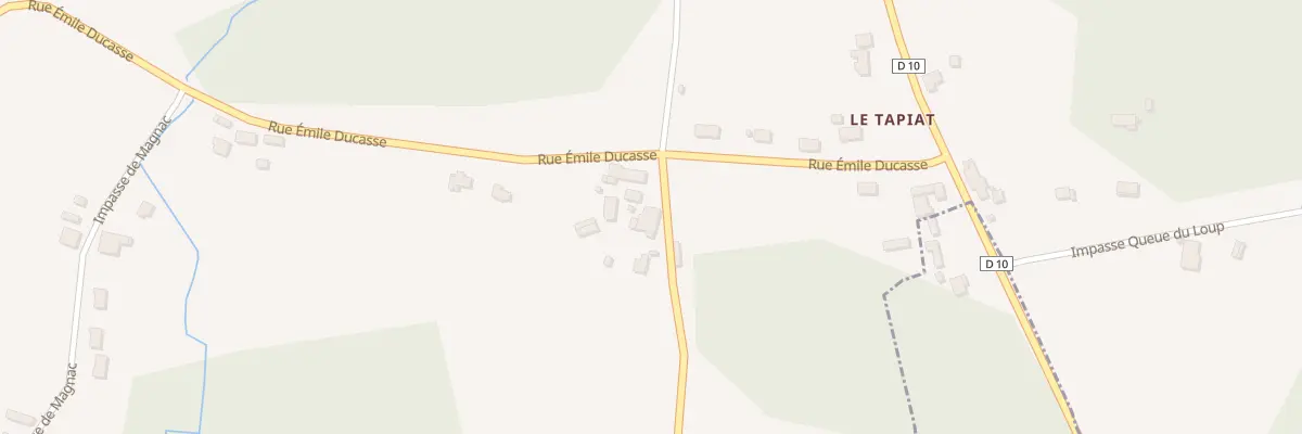 Plan du 58 Rue des Pivoines à Cauvignac