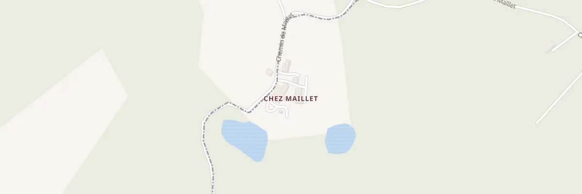 Plan du 5170 Chez Maillet à Passirac