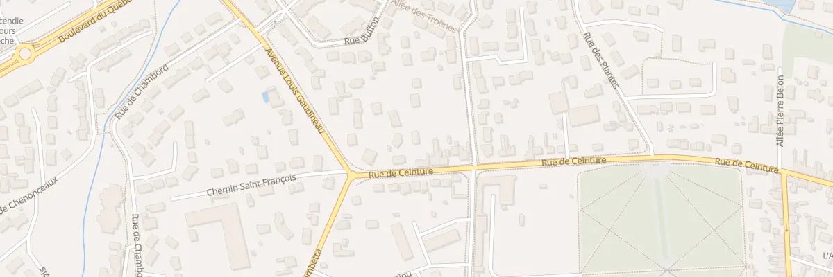 Plan du 148B Rue de Ceinture à La Flèche