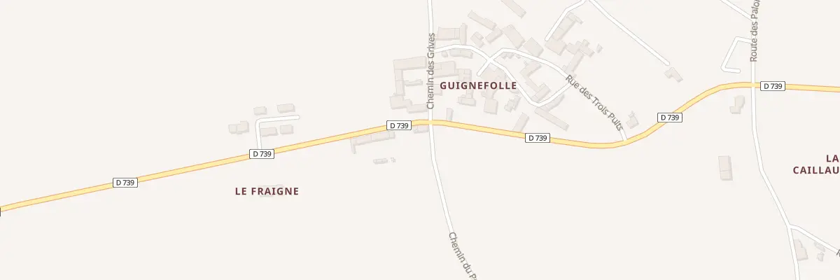 Plan du 5273 Guignefolle à Verdille