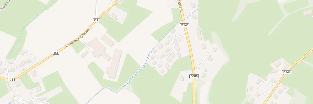 Plan du 10 Lot Nid Bigourdan à Poueyferré