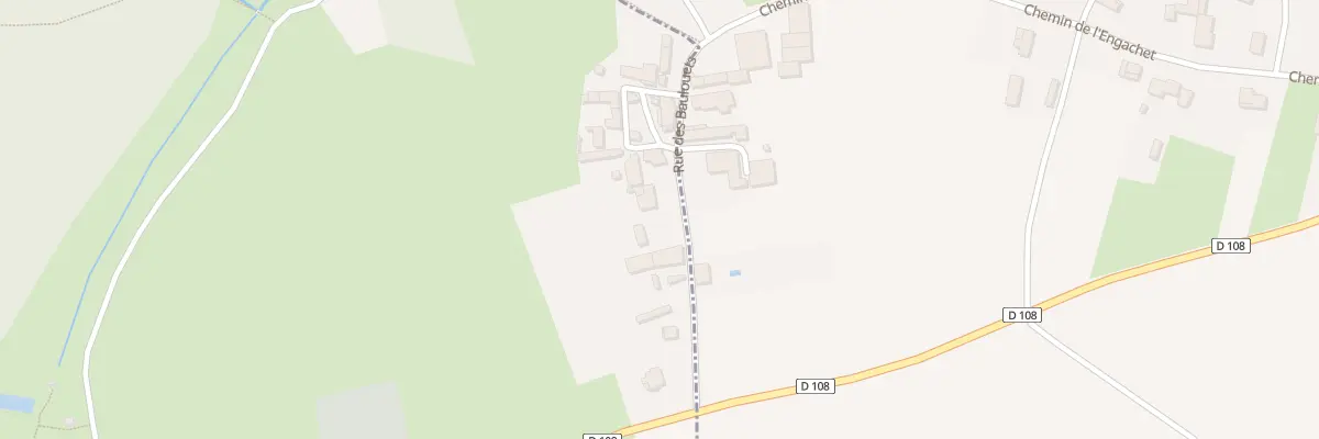 Plan du 13 Rue des Baulouets Faugerit à Sepvret