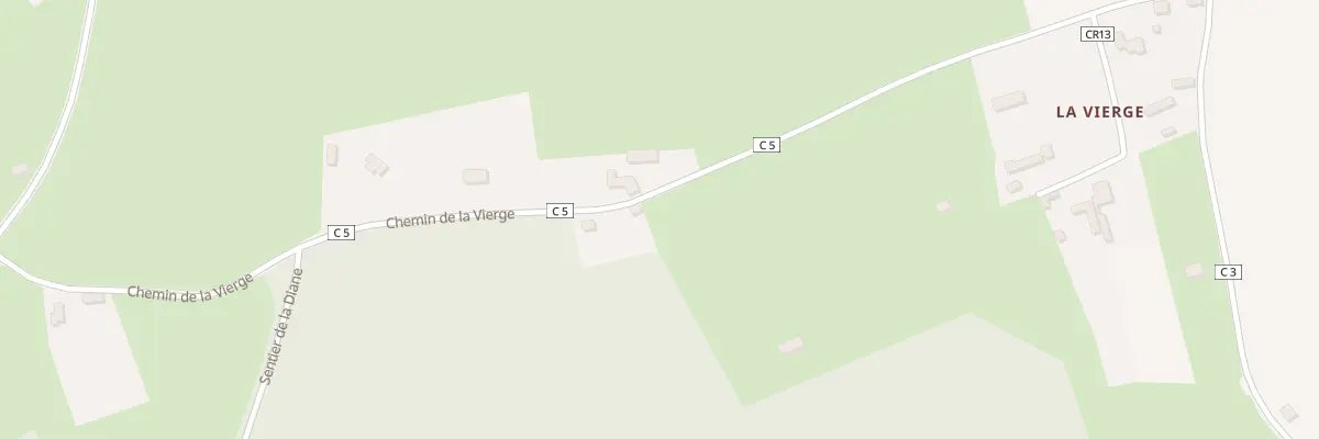 Plan du 5087 Che de la Vierge à Mézidon Vallée d’Auge