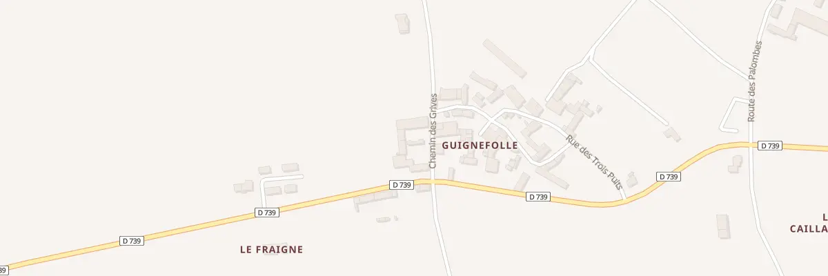 Plan du 3 Che des Grives à Verdille