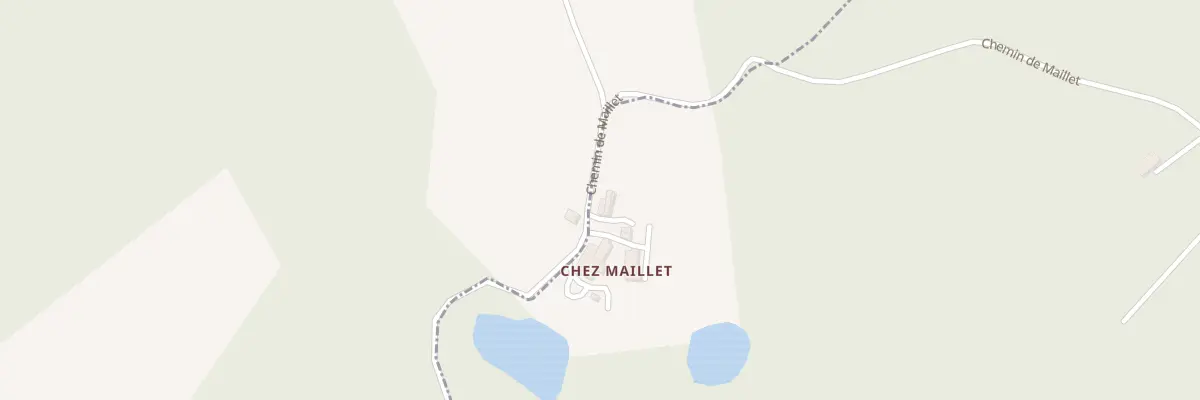 Plan du 7 Che de Maillet à Passirac