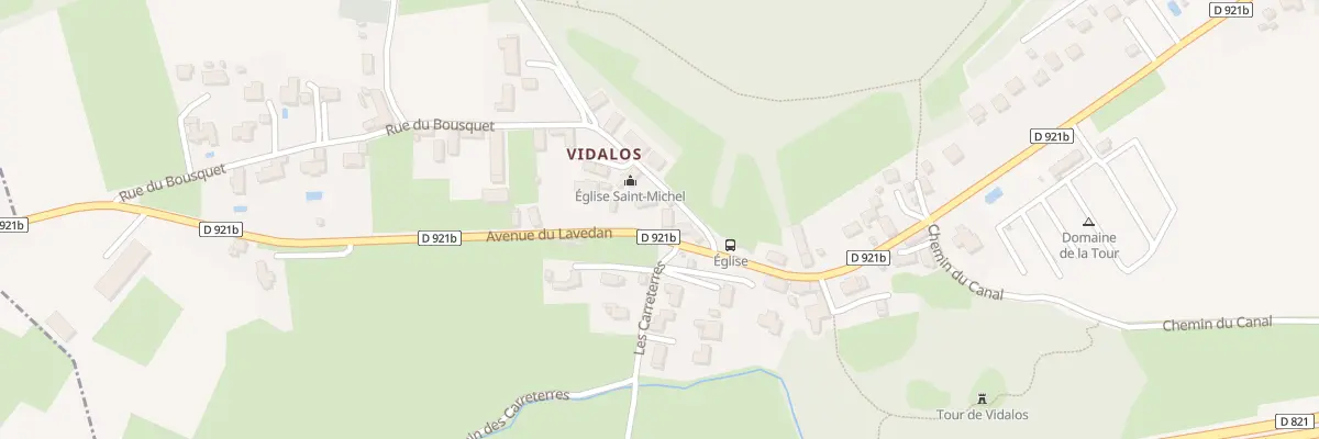 Plan du 84 Av du Lavedan à Agos-Vidalos