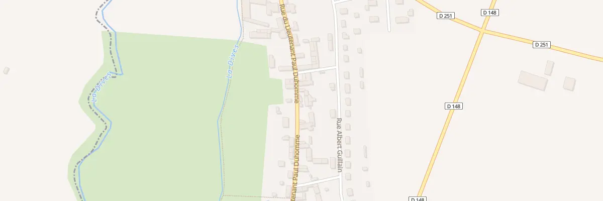 Plan du 36 Rue Lieutenant Paul Duhomme à Jort