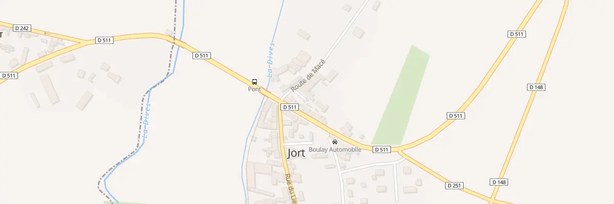 Plan du 5024 Le Bourg à Jort