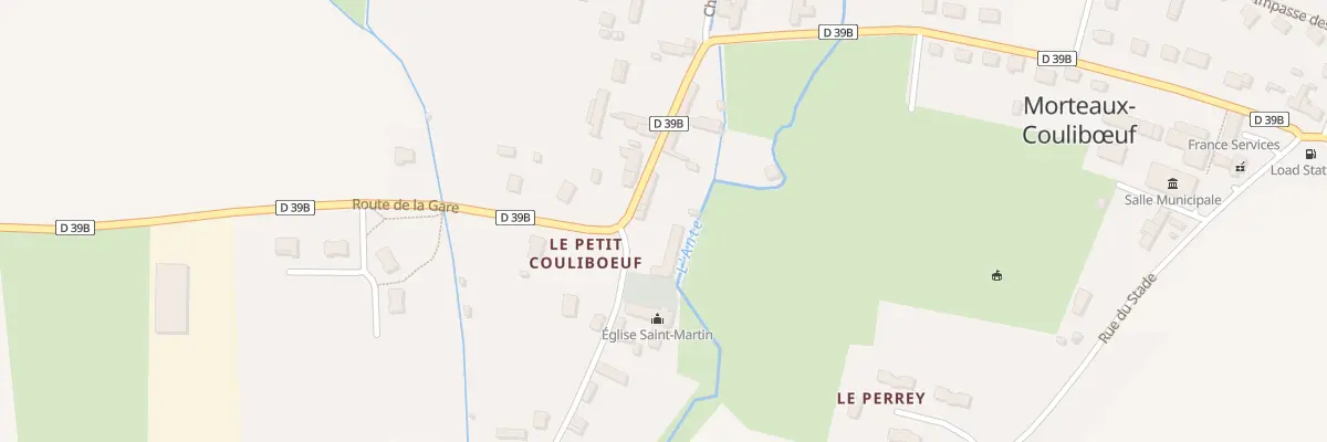 Plan du 5129 Le Petit Couliboeuf à Morteaux-Coulibœuf