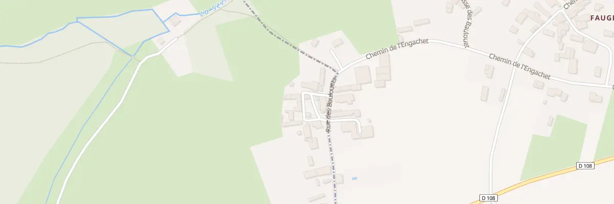 Plan du 4 Rue des Ouches à Sepvret