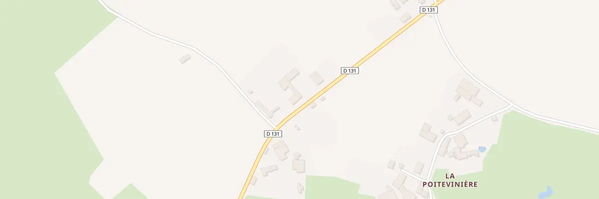 Plan du 5 La Poitevinière à Vasles