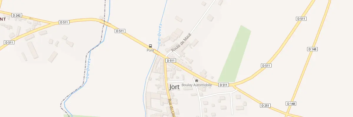 Plan du 10 Rue des Ponts à Jort